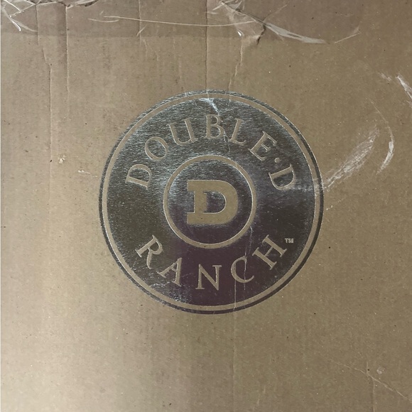 Double D Ranch Black and Silver Heeled Boots - Picture 10 of 12